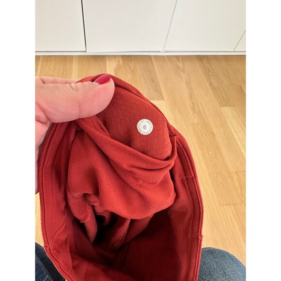 Lululemon Groove Super High Rise Flared Pant // Cayenne // 6 - Picture 6 of 6